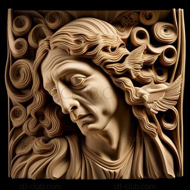 3D model sandro botticelli (STL)